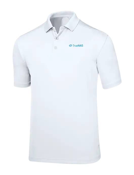 Callaway Core Bright White Performance Polo w/TrueNAS Logo