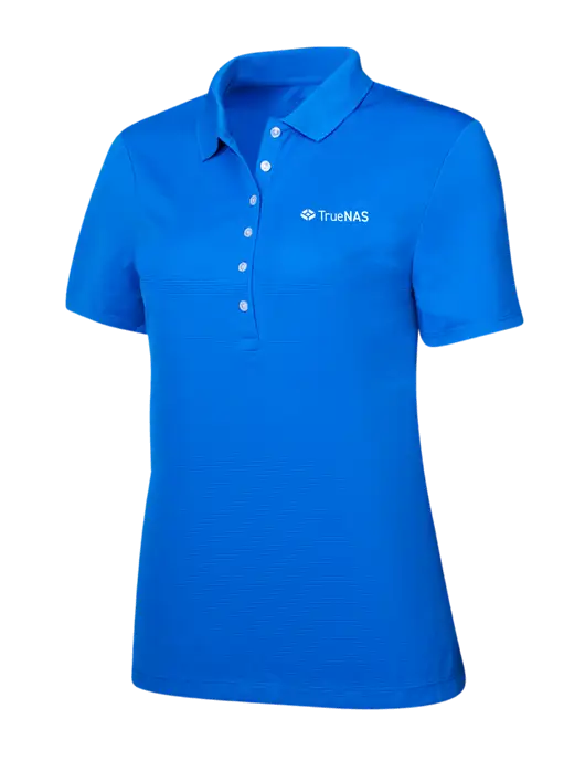 Callaway Womens Ottoman Royal Blue Polo w/TrueNAS Logo