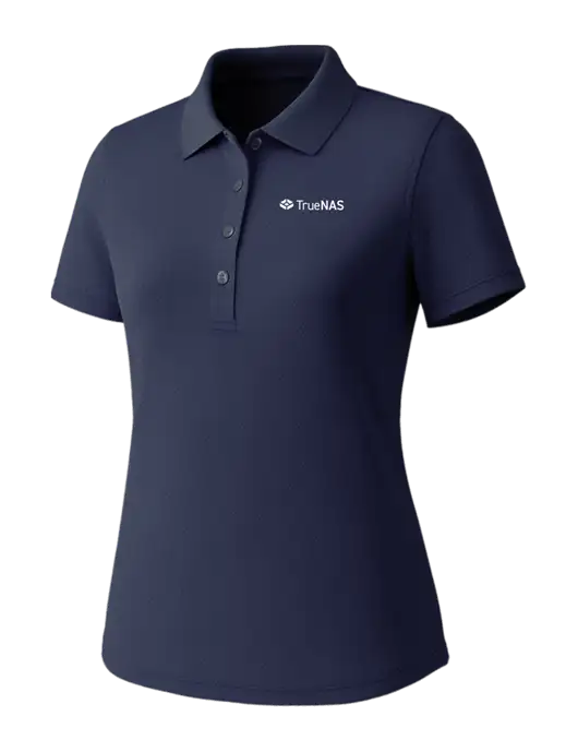 Callaway Womens Core Navy Performance Polo w/TrueNAS Logo