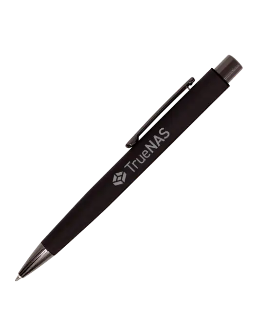 Moana Comfort Black - Black Ink w/TrueNAS Logo