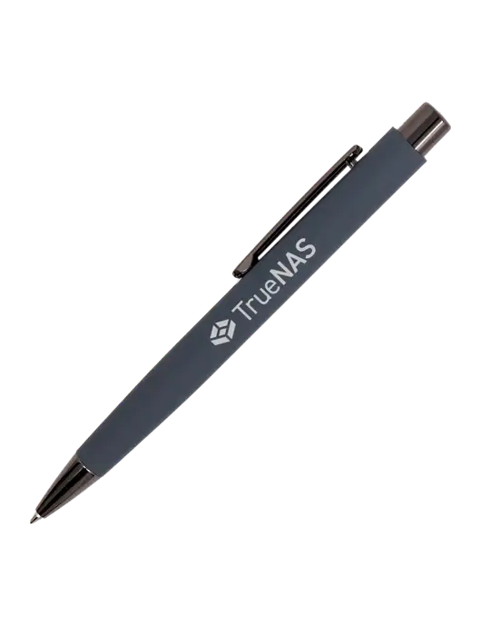 Moana Comfort Grey - Black Ink w/TrueNAS Logo
