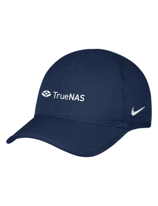 Nike Navy Featherlight Cap w/TrueNAS Logo