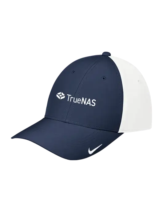 Nike Navy/White Dri-FIT Legacy Cap w/TrueNAS Logo