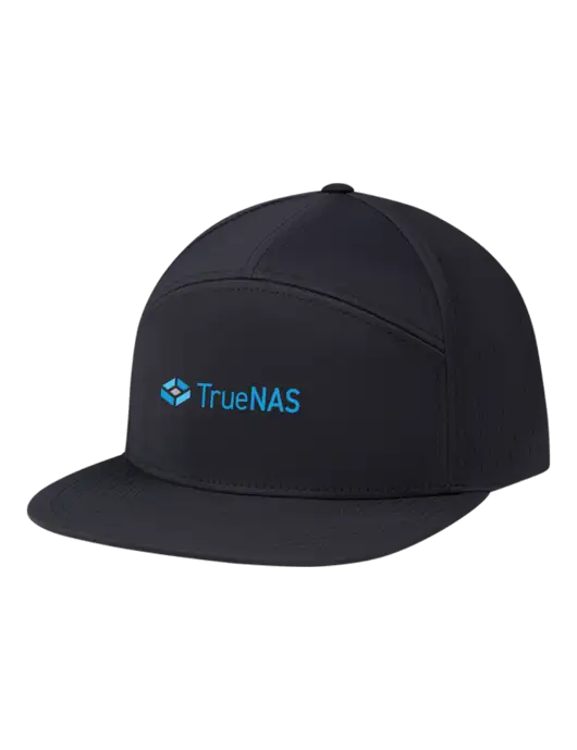 Richardson Black Cannon Cap w/TrueNAS Logo