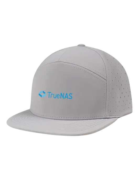 Richardson Light Grey Cannon Cap w/TrueNAS Logo